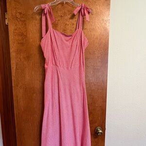 Draper James Red Gingham Sundress